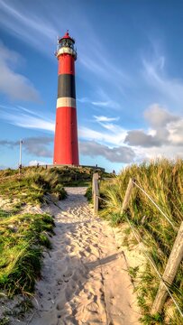 Lighthouse on Dune.
