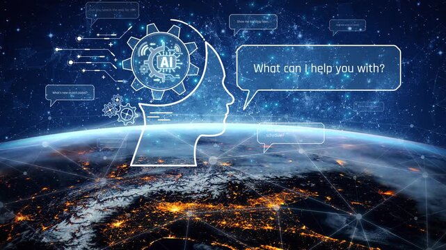 Conversational AI assistant enhances chatbot interaction. AI assistant supports queries, answers instantly, AI assistant improves experience, and AI assistant drives engagement. Marrow