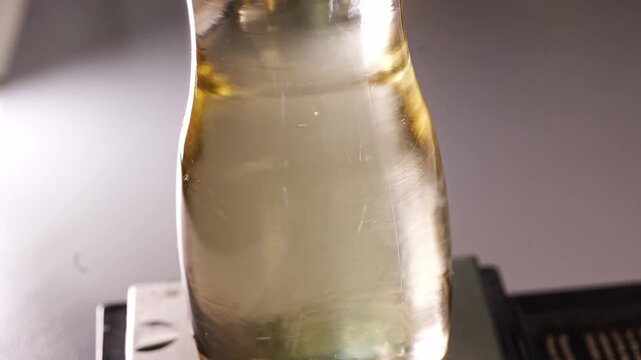 Mixing essential oil and alcohol for diffuser
