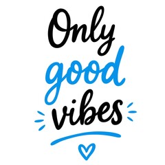 Fototapeta premium Hand-drawn lettering with motivational phrase 