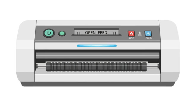 Modern Laminator Machine for Office Use.