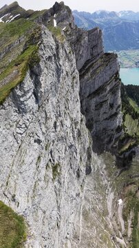 Walensee and Churfirsten, Swiss Alps