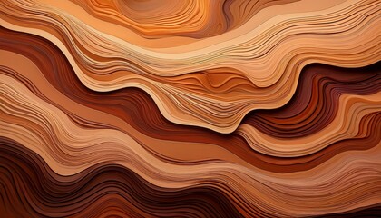 Fototapeta premium abstract sandstone layers with wavy patterns