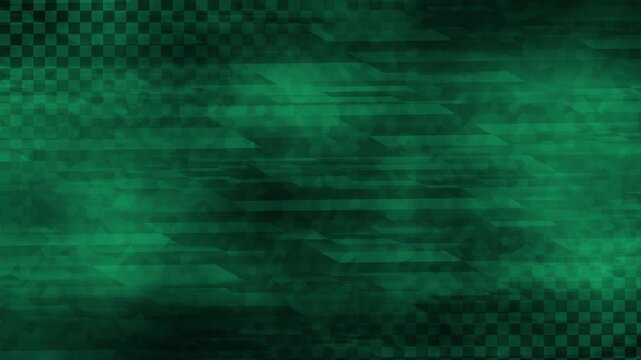 TV hospital or ambulance medical emergency drama themed motion background with green checkerboards on a generic blurred pattern background and perception of flashing lights effect 4K video backdrop