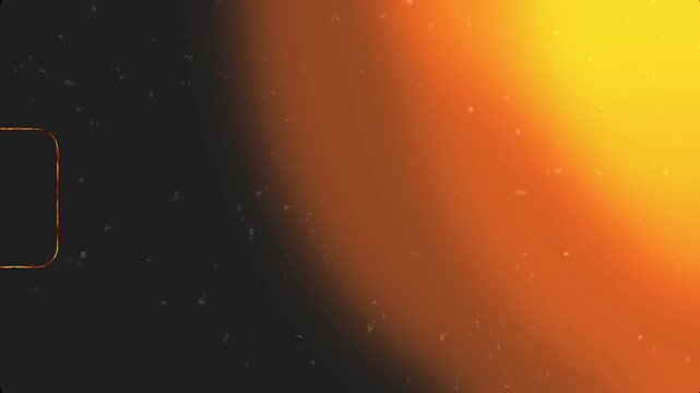 Vintage super 8mm film texture with bright orange light leak