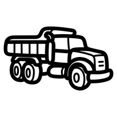 dump truck illustration © smalllike