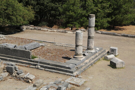 Kos - Asklepieion/Asklepion (Griechenland) - Heilst&auml;tte von Hippokrates