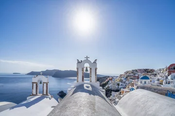 Church in Oia, Santorini, Greece © eyetronic