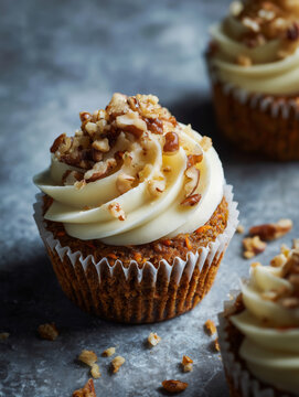 carrot cake cupcake
