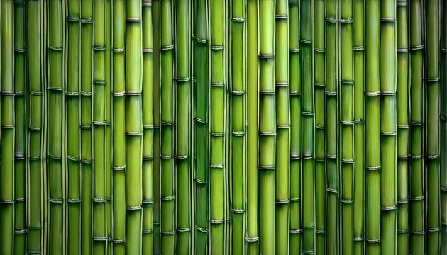 oriental green bamboo texture seamless pattern wallpaper background