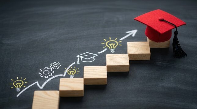 Strategic education planning to define goals and chart personalized academic journeys.
