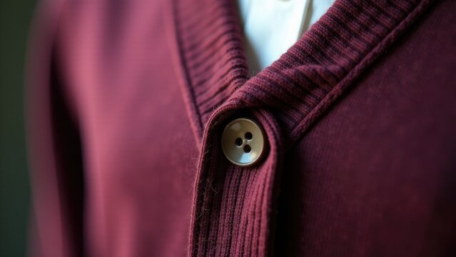 A close-up shot of a man dressed in formal attire, featuring a sweater and tie