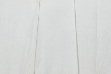 Obraz premium White Painted Wall Panel Texture Background with Vertical Lines and Minimalist Surface