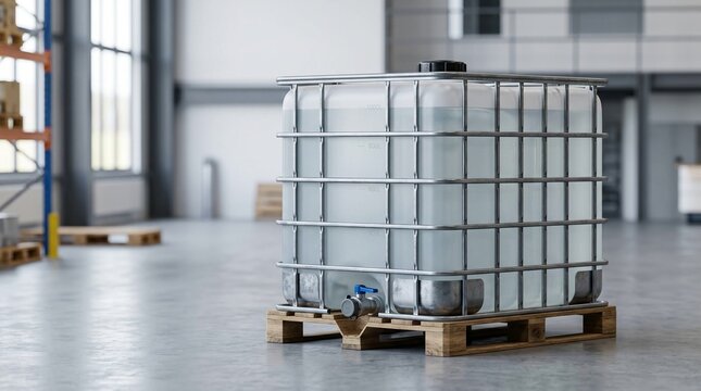 Industrial IBC tote container