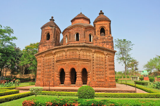 Bishnapur Shyam Ray Temple also known as Pancha-ratna temple in the Indian state of West Bengal.