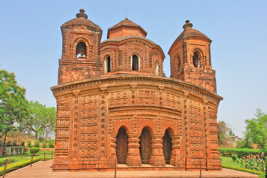 Bishnapur Shyam Ray Temple also known as Pancha-ratna temple in the Indian state of West Bengal.