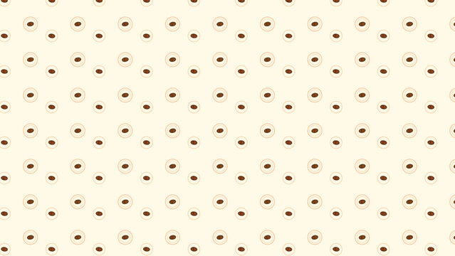 Coffee Cup Pattern Vector