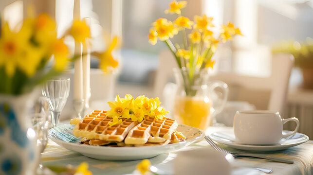 easter table setting