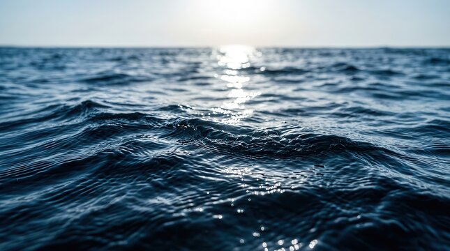 The movement of ocean currents and marine ecosystems in deep seawater.