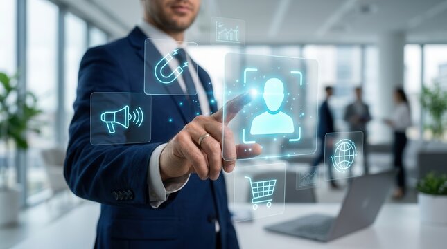 Target customer analysis and buyer persona identification through customer centric strategies.