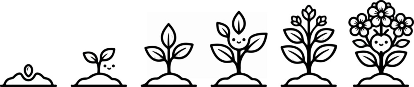 Botanical buffering icon