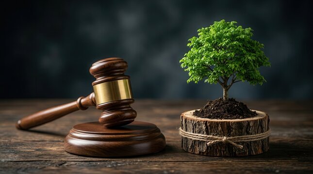 Concept of ecological harm minimization and environmental requirements through legal oil industry standards.