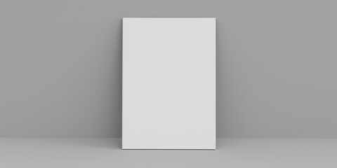 Naklejka premium tute book mockup illustration 3d render