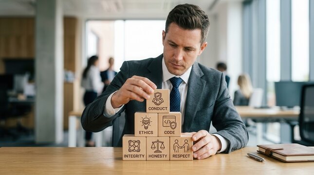 Visualizing Corporate Ethics: The Foundation of Business Conduct Principles