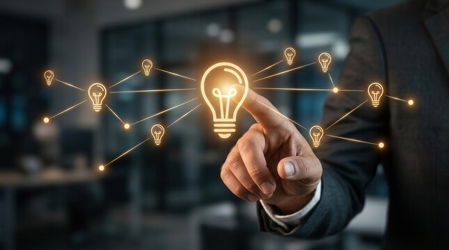 An organization storing and sharing insights through a connected network of ideas and innovation.