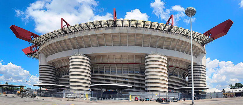 stadio san siro di milano, italia