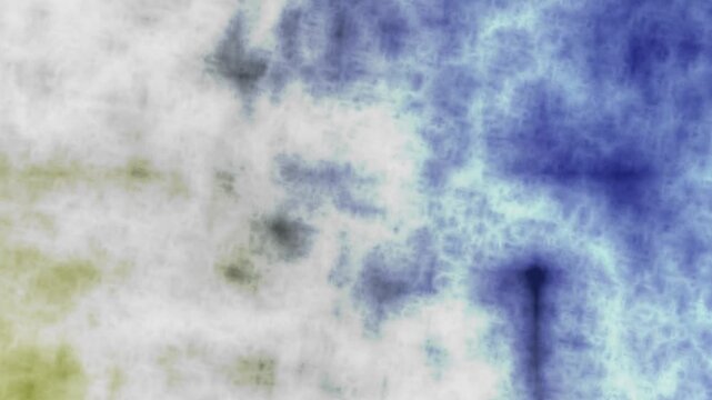 Abstract swirling blue and white paint texture on surface