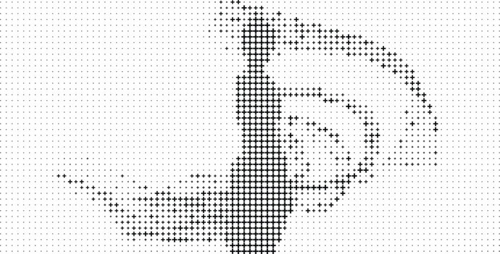 Black Plus Sign Abstract Pattern White Background, Modern Black Plus Symbol Texture Background