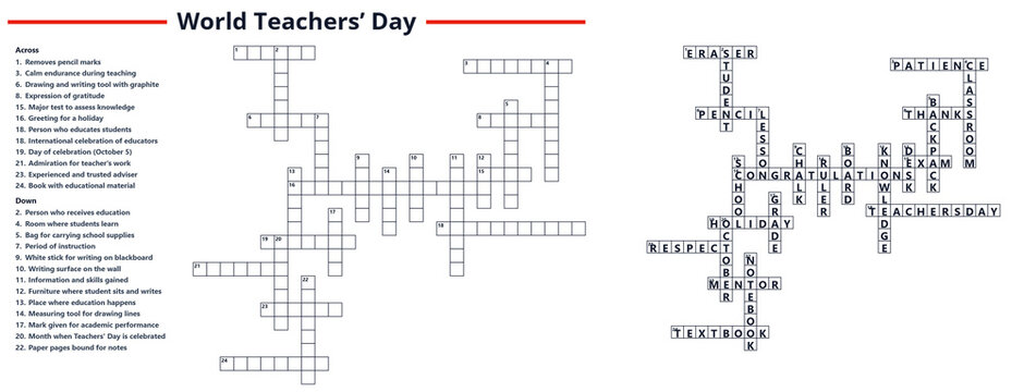 Blank crossword puzzle