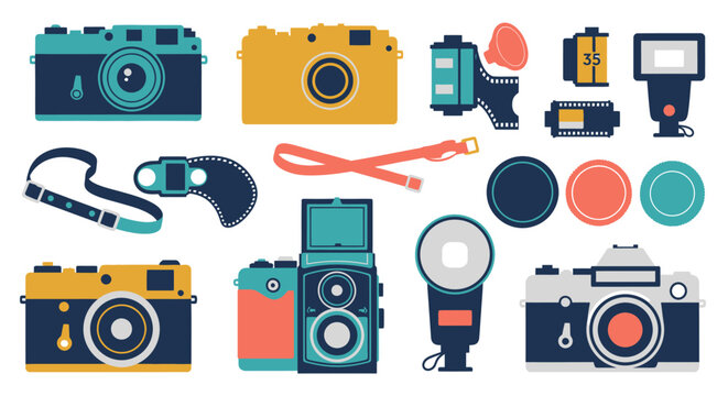 Retro Camera Collection: Vintage Photography Gear and Accessories