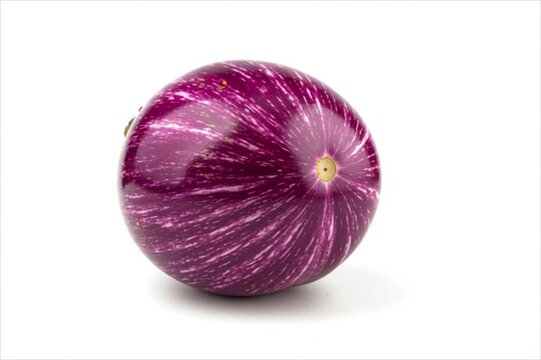 eggplant isolated on white background