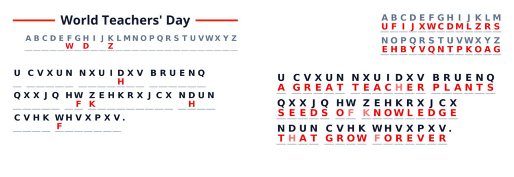 Letter code puzzle 
