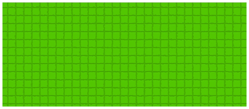 Green woven grid texture pattern for design background