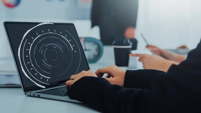 Concept of task management optimizes business efficiency. This system streamlines workflows, enhancing task management for project success and organizational productivity. Gist