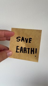 save earth note