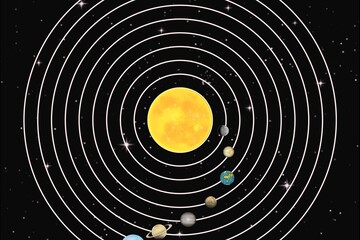 Planetary Around the Sun © Riski