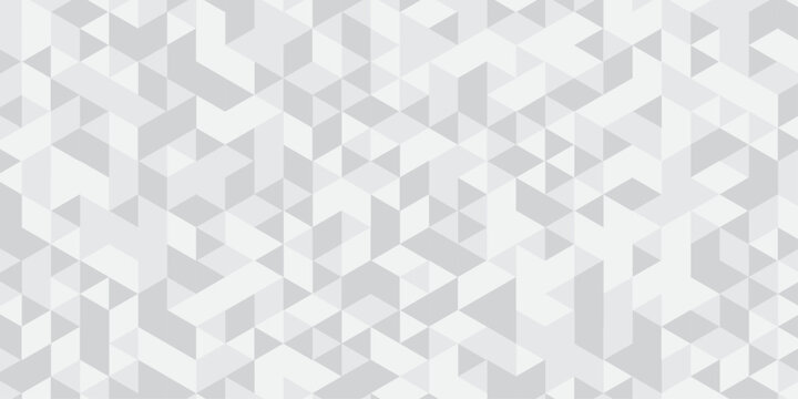 Triangle Vector Abstract Geometric Technology seamless pattern Background. triangular mosaic backdrop design. Triangle polygonal square abstract banner background.	