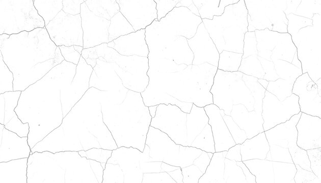 Close-up of a white surface marked with delicate grey veins. Resembling marble or a cracked texture, the pattern is irregular