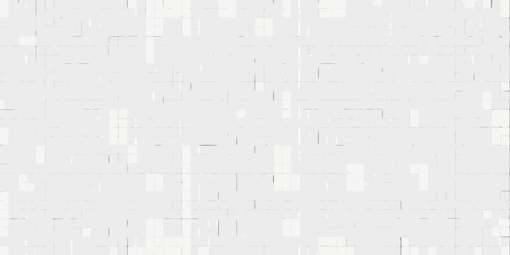 Grid pattern background with rectangular blocks light gray and white