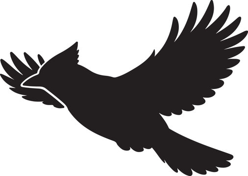 Blue Jay silhouette collection vector bird wildlife design