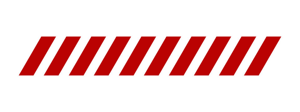 Red diagonal stripes pattern element for graphic design 