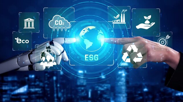 AI supports ESG strategy by analyzing environmental data, monitoring social indicators, and evaluating governance performance to ensure ESG goals are met. Marrow