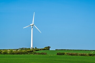 Fototapeta premium Wind power, Bere Regis, Dorset, England