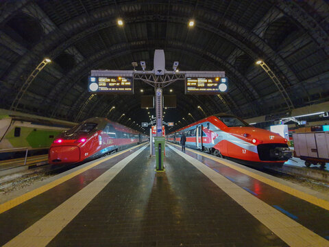 high speed trains in Milan