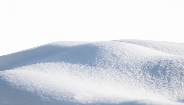 white snow on white background banner design
