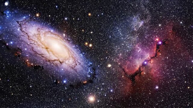 Stunning 4K video of a bright star exploding in a distant galaxy